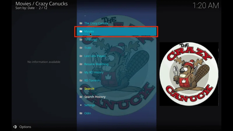 Sports Addon Crazy Canucks